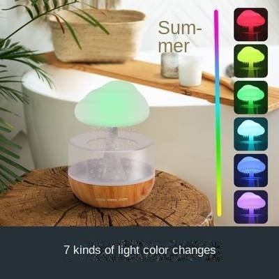 Cool Mist Mushroom Air Purifier Night Light