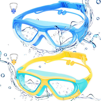 Colorful Kids Swim Goggles