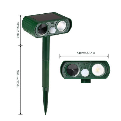 Outdoor Solar Animal Repellent Device
