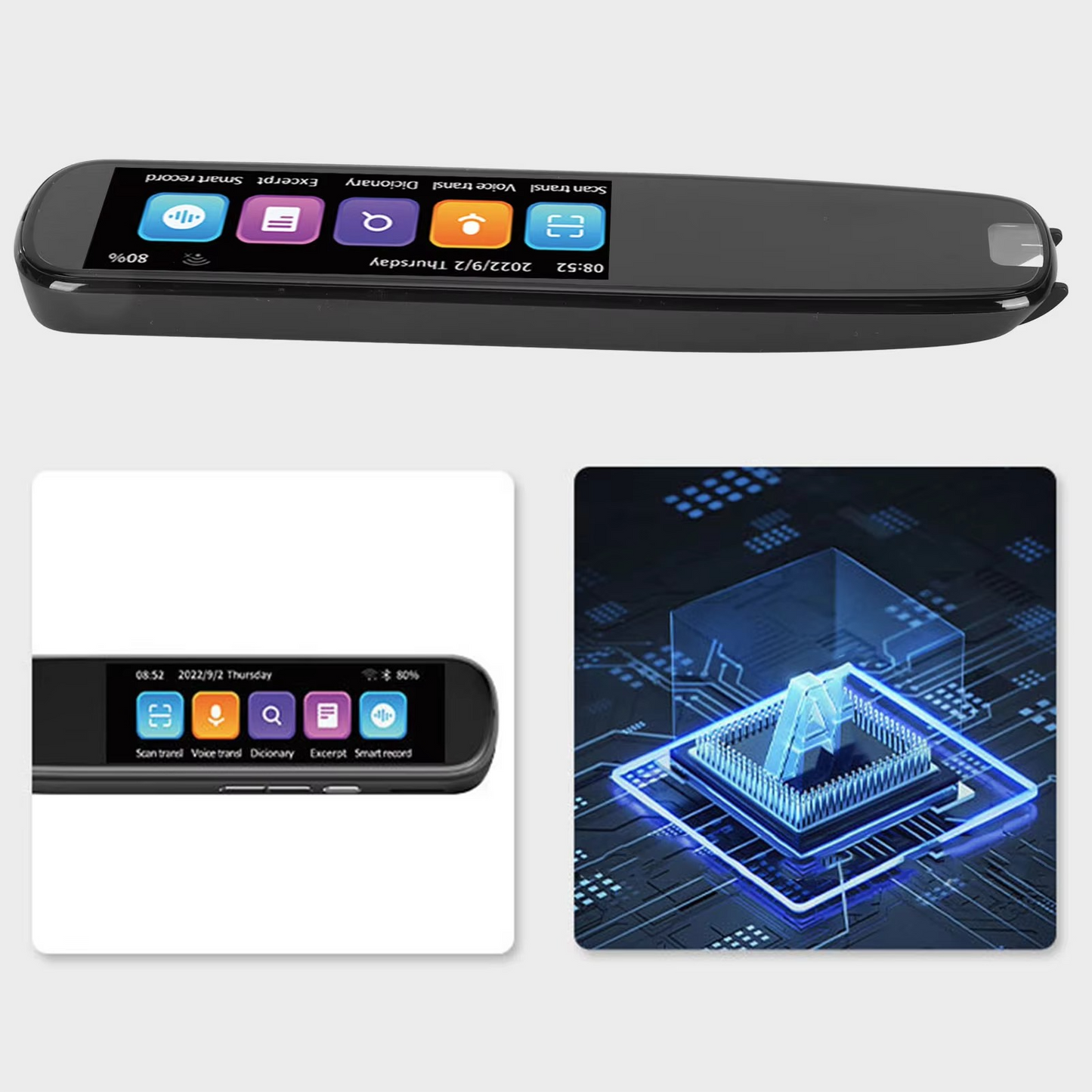 Intelligent WiFi Scanner Pen with Camera and 131 Languages