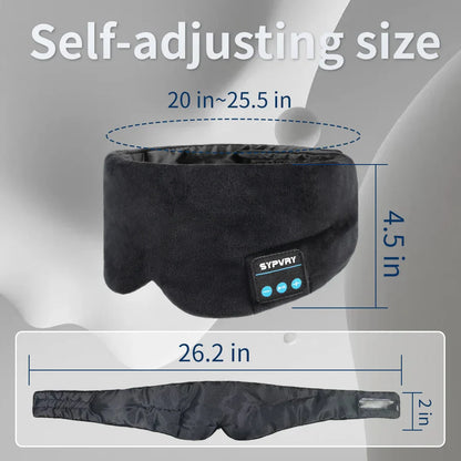 Sleep Mask With Wireless Headphones