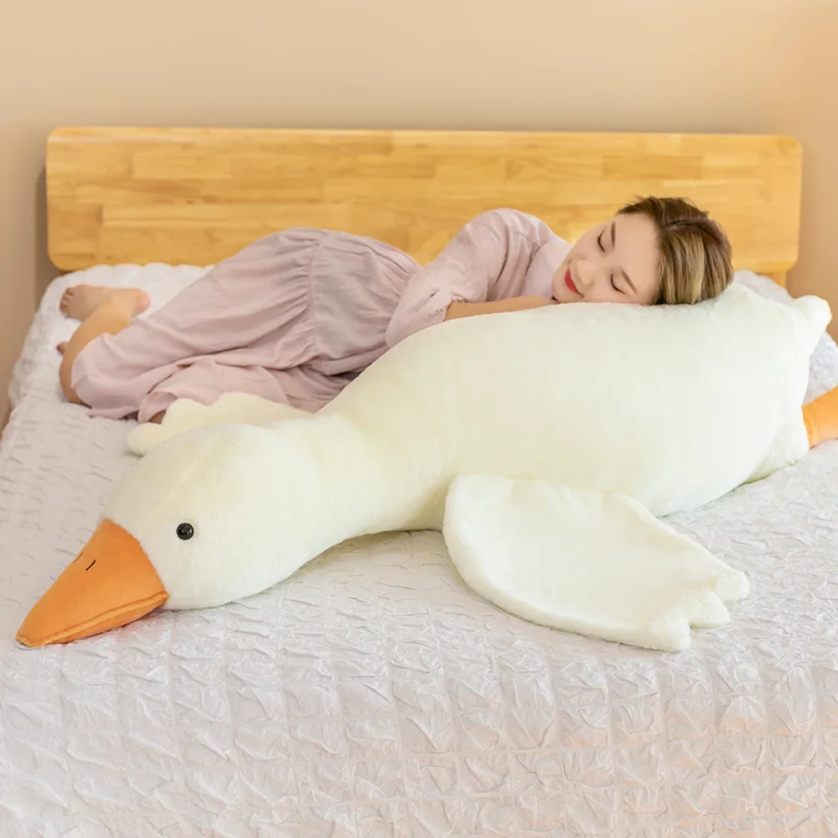 Soft White Down Cushion Plush Toy