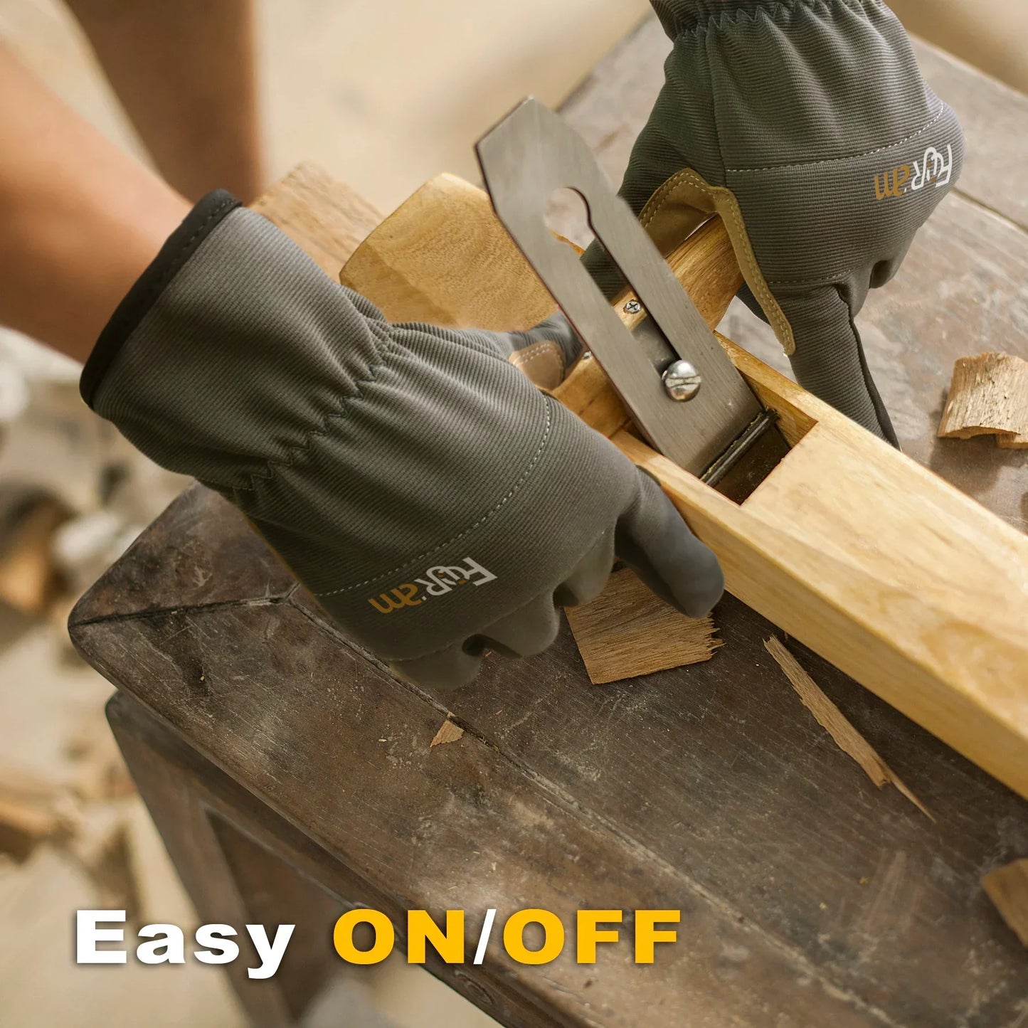 Durable Grip Work Gloves - Safety for Heavy Duty Jobs