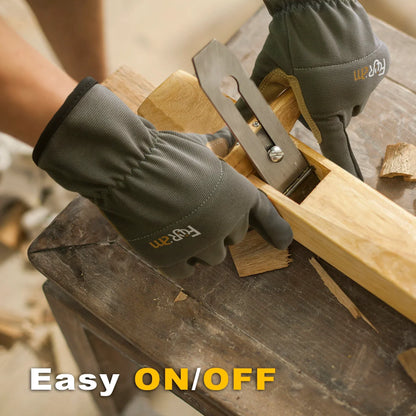 Durable Grip Work Gloves - Safety for Heavy Duty Jobs