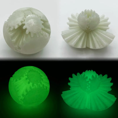 Cool 3D Printed Stress Ball Fidget Spinner
