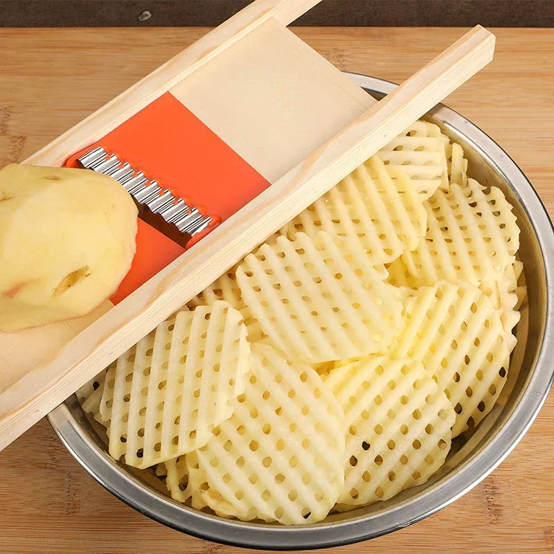 Easy Potato Cutter Stainless Steel French Fry Slicer