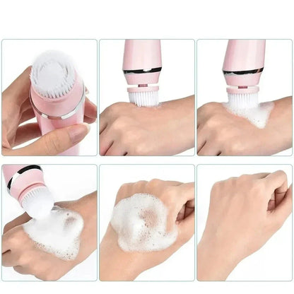 Advanced 4-in-1 Facial Cleansing Brush