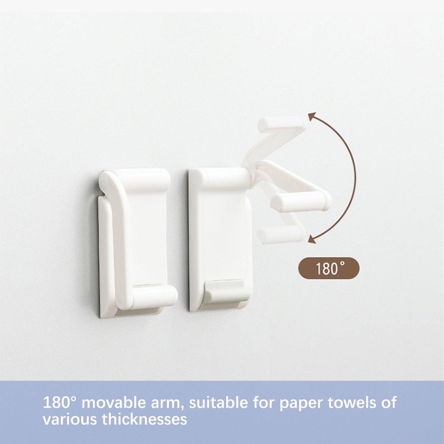 Strong Adhesive Paper Towel Roll Holder