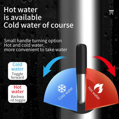 Instant Hot Water Kitchen Faucet 3000W Stainless Steel