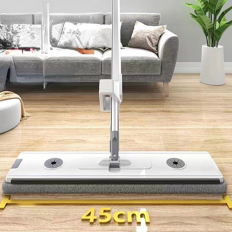 Easy Spin Microfiber Mop with Self Wringing Head