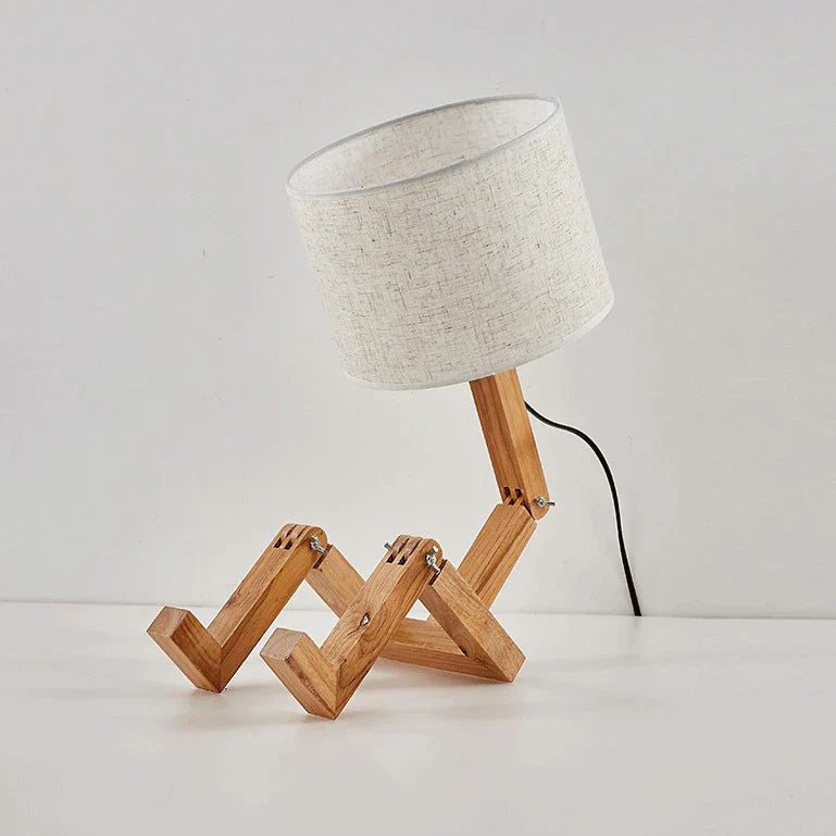 Fun Wooden Desk Lamp for Home Office - Fesara