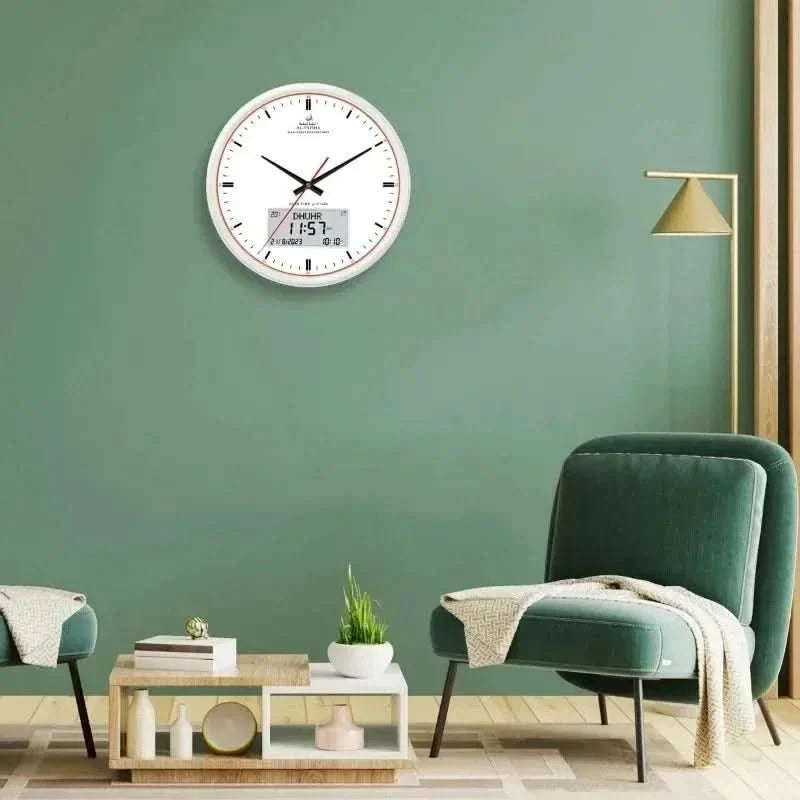 Islamic Prayer Clock with Auto Azan and 10 Sounds