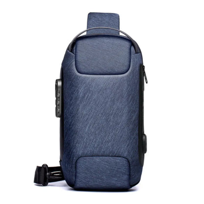 Waterproof Secure Crossbody Travel Bag for Men Women