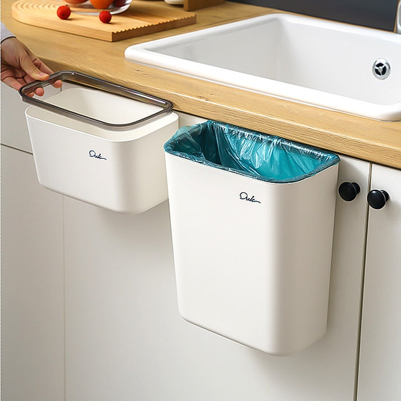 Space Saving Wall Mount Trash Container