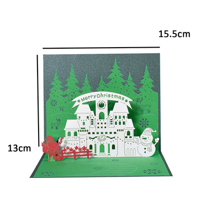 Fun 3D Christmas Pop Up Greeting Cards