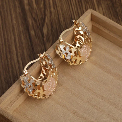 Delicate Flower Drop Earrings