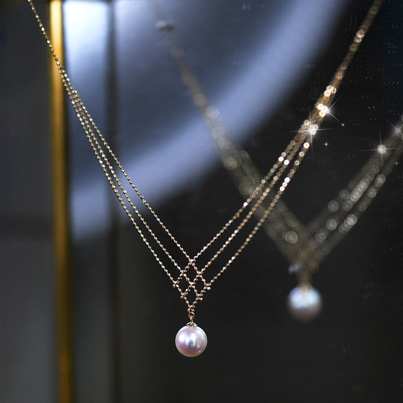 Trendy Long Pearl Boho Chic Necklace