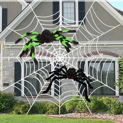 Large Scary Spider Halloween Decor