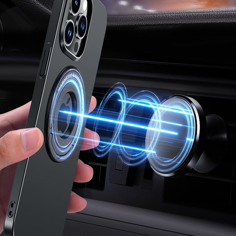Strong Magnetic Phone Case With Stand - Fesara