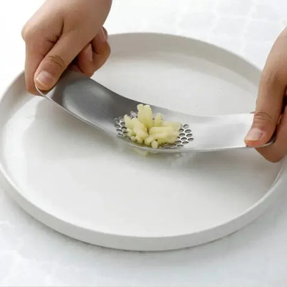 Stainless Steel Easy Squeeze Garlic Press