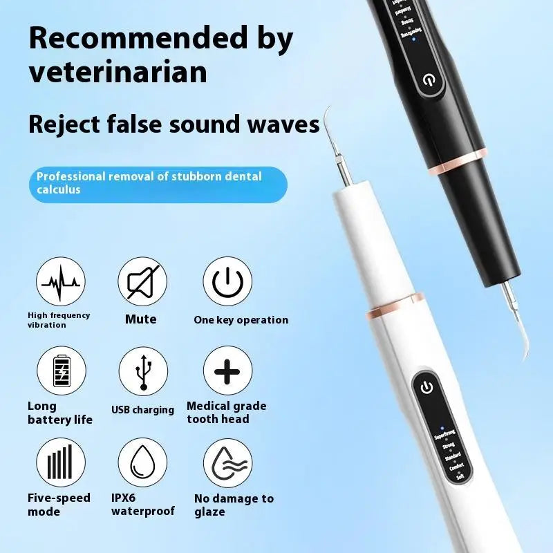 Pet Dental Cleaner Ultrasound Tooth Device