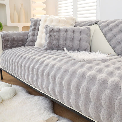 Soft Cozy Fleece Sofa Slipcover