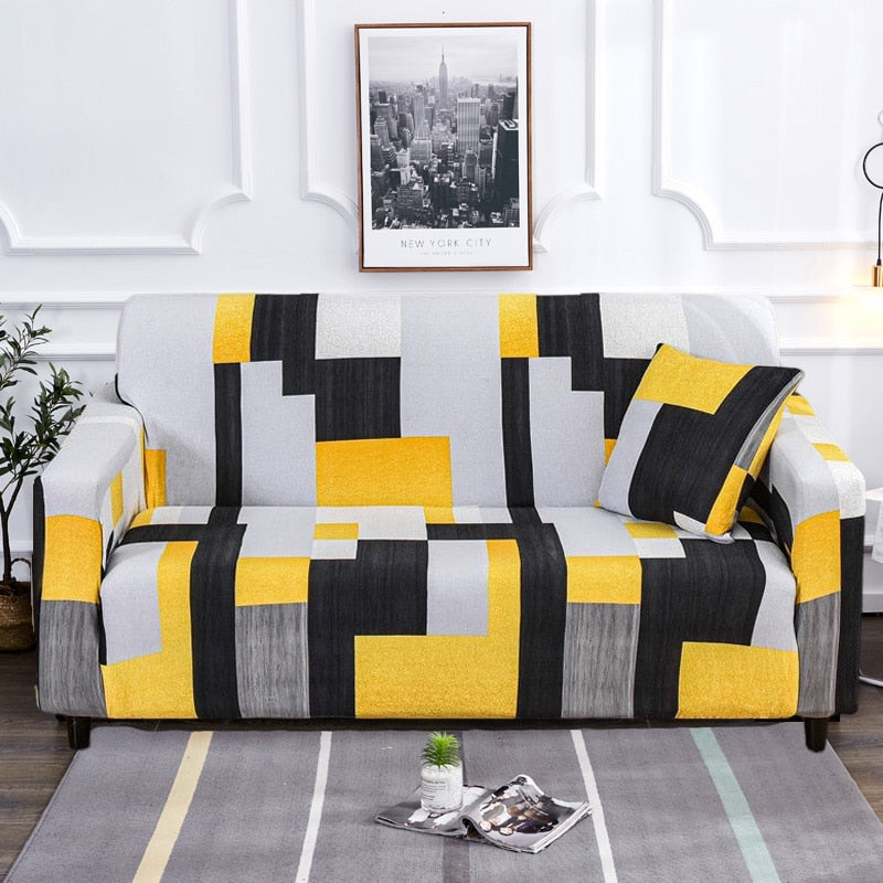 Stylish Slip Resistant Stretch Sofa Cover
