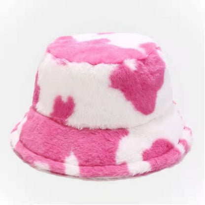Cozy Faux Fur Warm Beanie Hat for Men Women