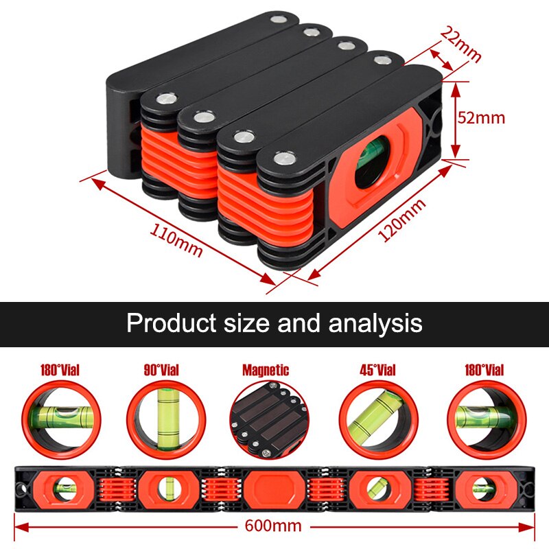 Accurate Compact Folding Laser Level Tool