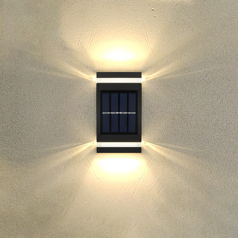 Outdoor Solar Powered Garden Wall Light
