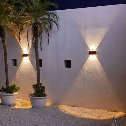 Outdoor Solar Powered Wall Lamp - Durable & Eco Friendly