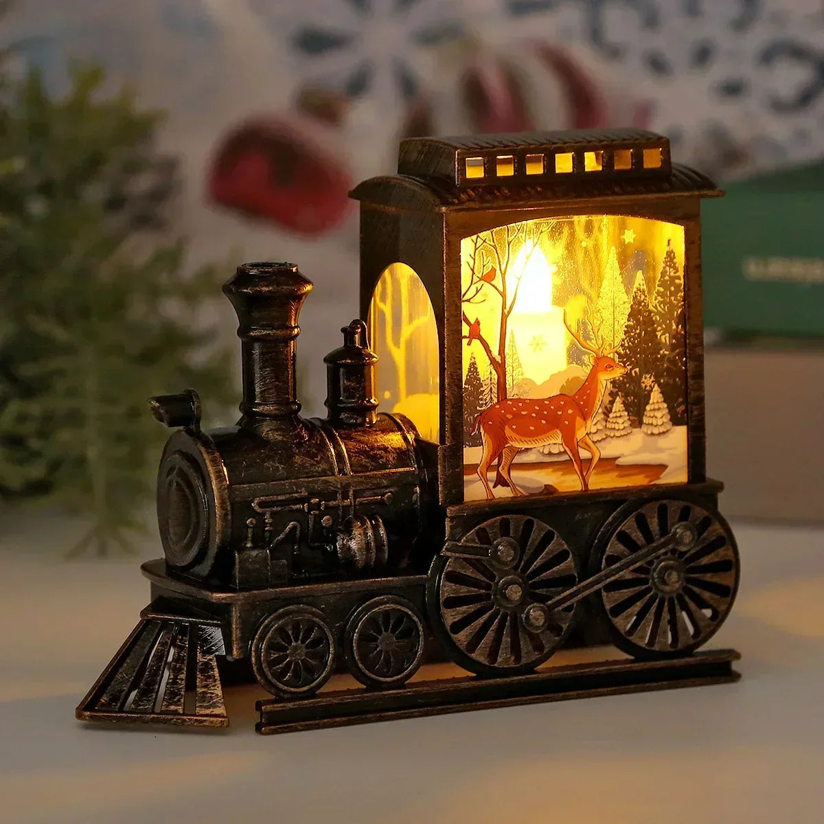 Classic Railroad Table Lamp