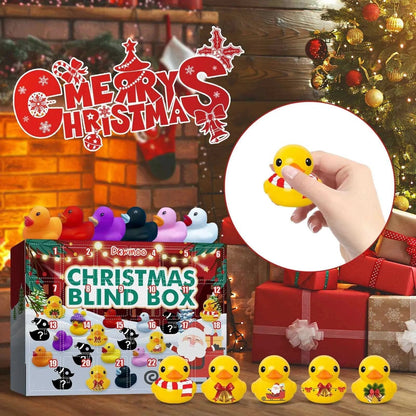 Fun Rubber Duck Christmas Countdown Calendar
