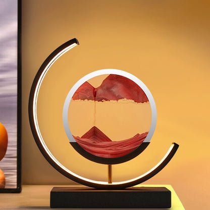 Modern 3D LED Table Lamp Elegant Home Decor