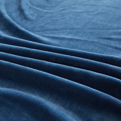 Cozy Fitted Sheet with Soft Velvet Winter Mattress Cover