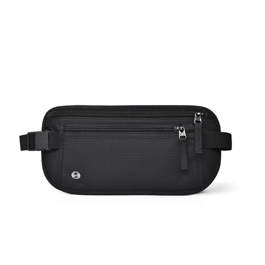 Secure Travel Waist Pouch with RFID Blocking Pocket - Fesara