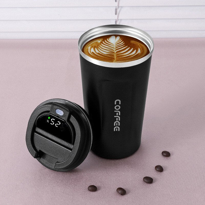 Intelligent LED Thermometer Smart Coffee Mug - Fesara