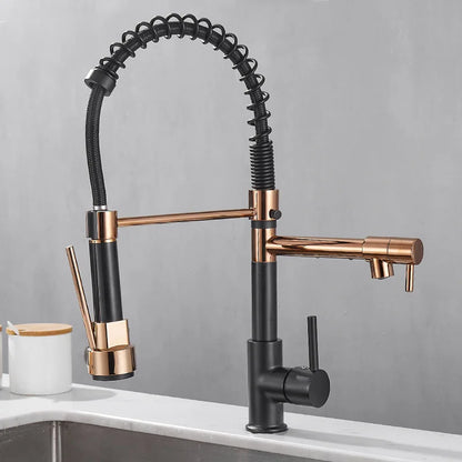 Premium Double Handle Oil Rubbed Bronze Faucet