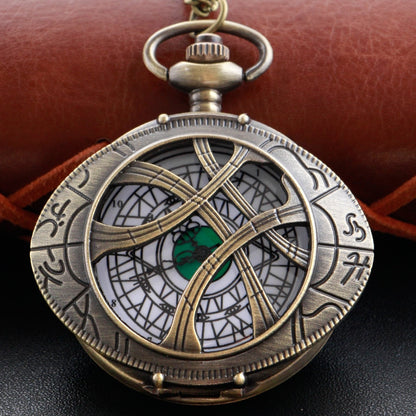 Vintage Antique Steampunk Pocket Watch Necklace