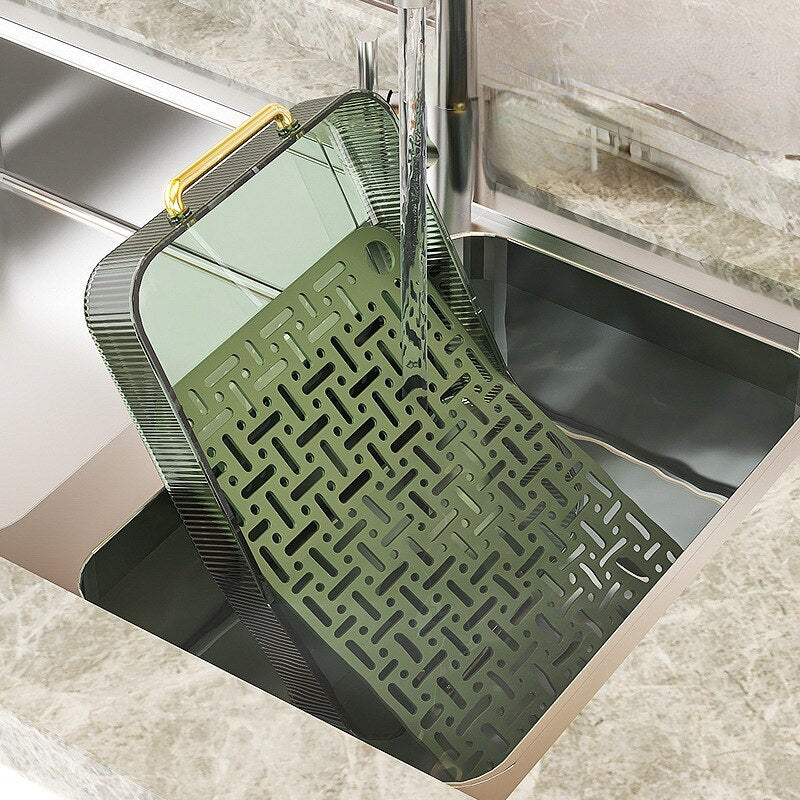 Modern Kitchen Dish Rack Serving Tray