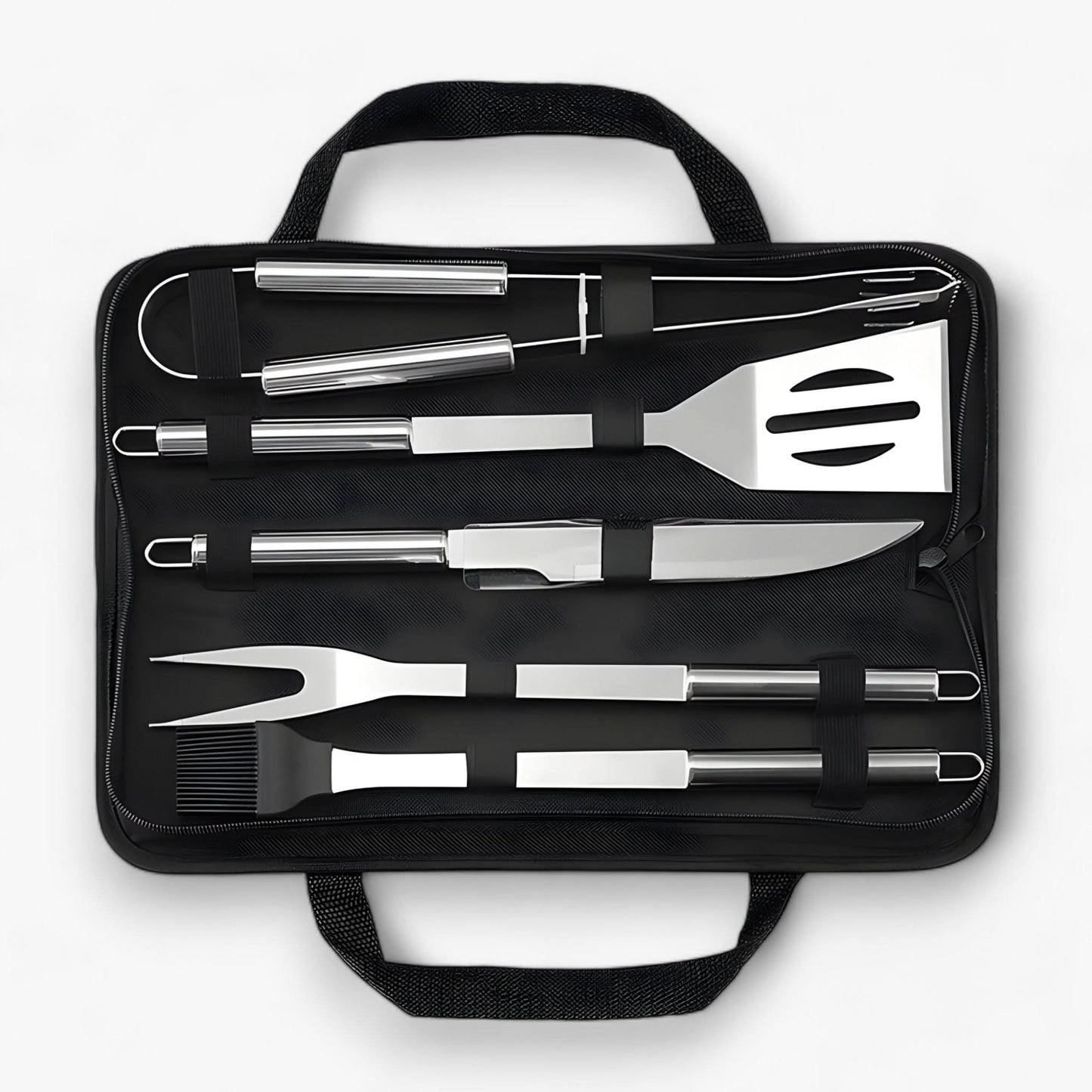 Premium BBQ Grill Accessories Kit with Storage Case