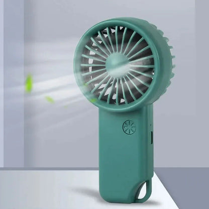 Compact Rechargeable Handheld Fan with 3 Speeds