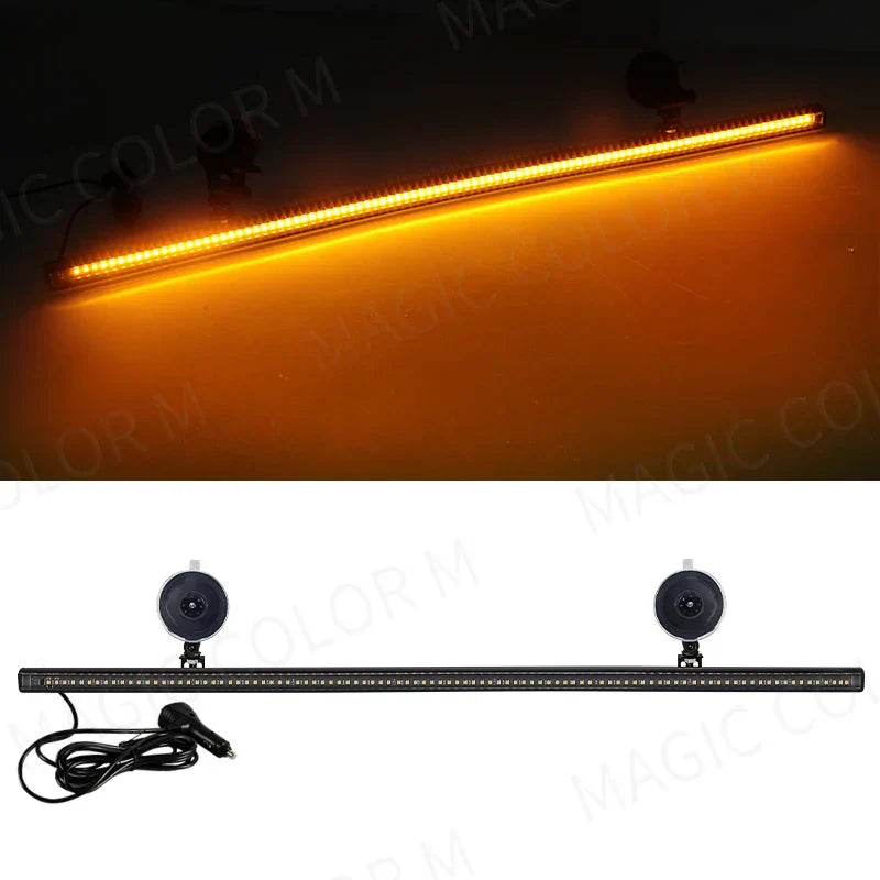 Bright 96 LED Warning Light Bar for Car Emergency
