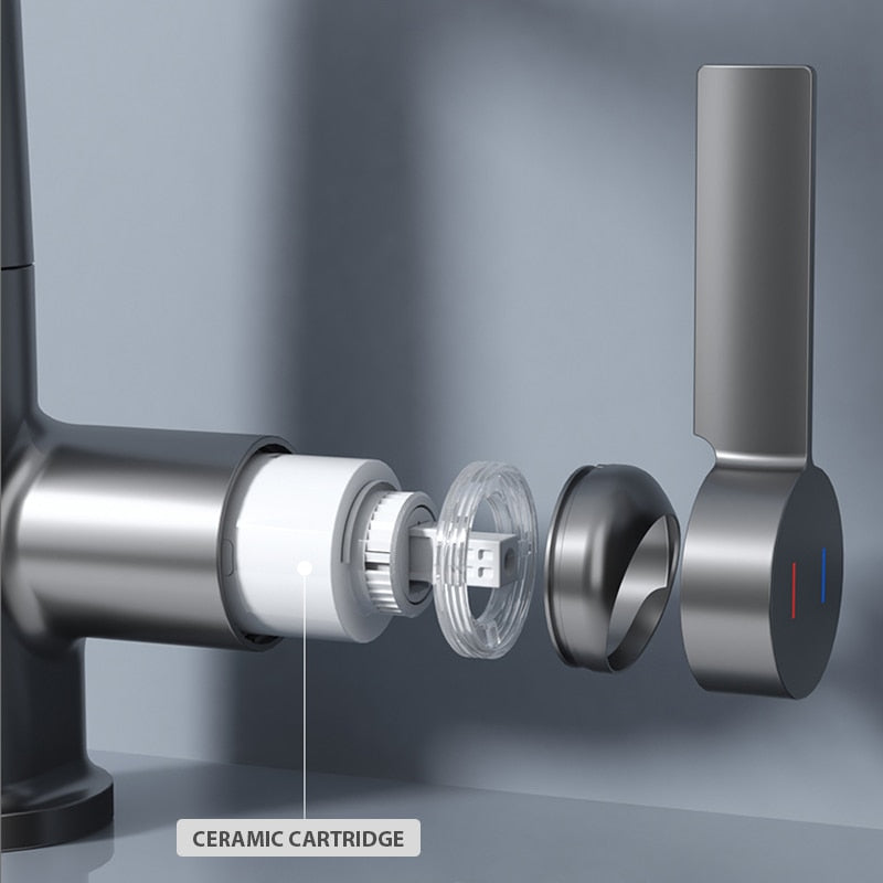 Stylish Contemporary Digital Shower Faucet