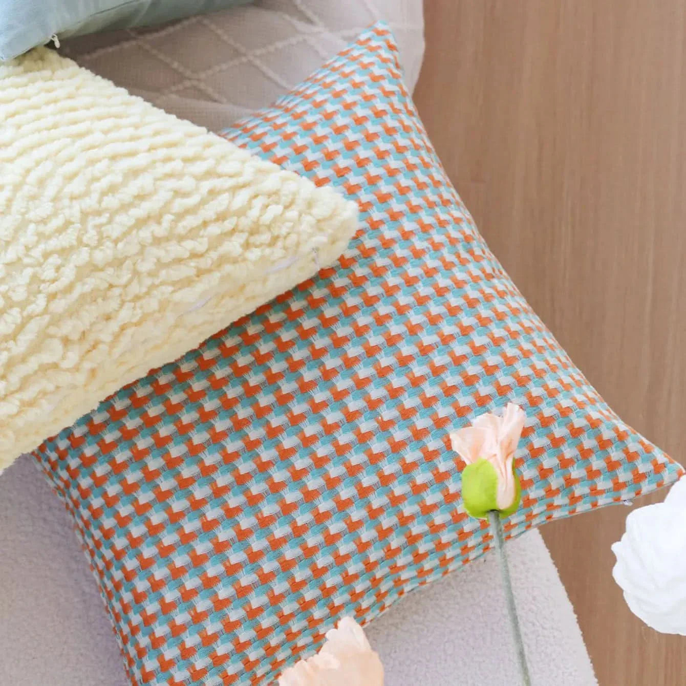 Nordic Style Square Cushion Cover 18x18