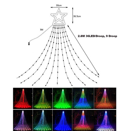 Colorful LED Fairy Christmas Tree Lights
