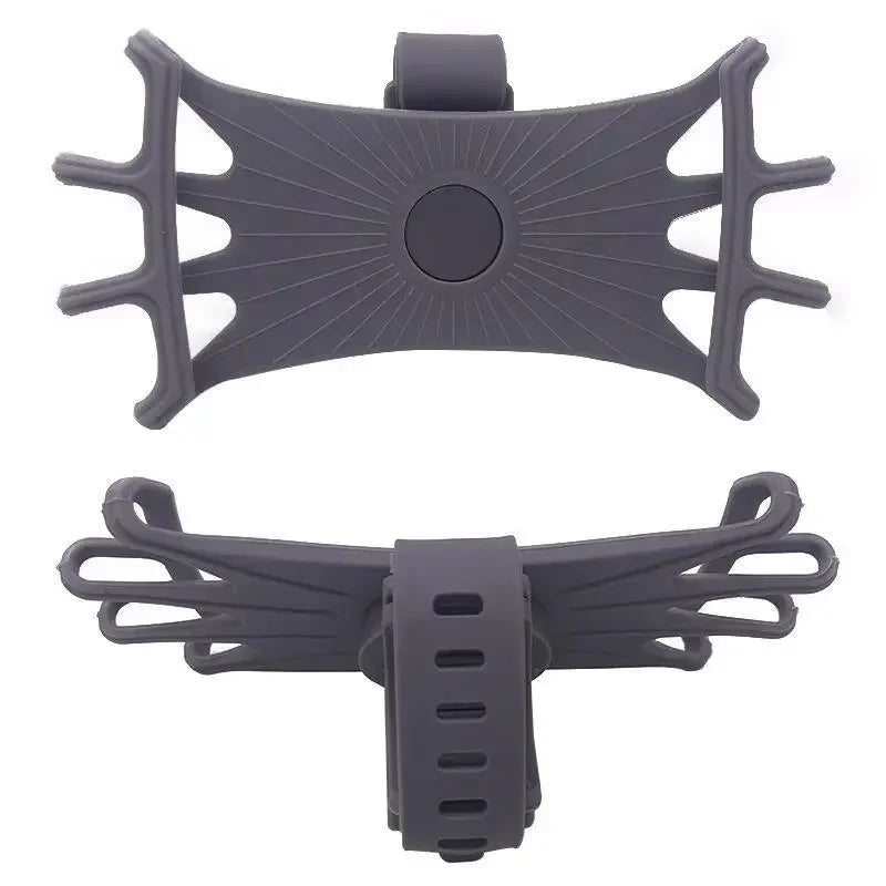 Flexible Bike Phone Mount 360 Rotate Silicone Holder