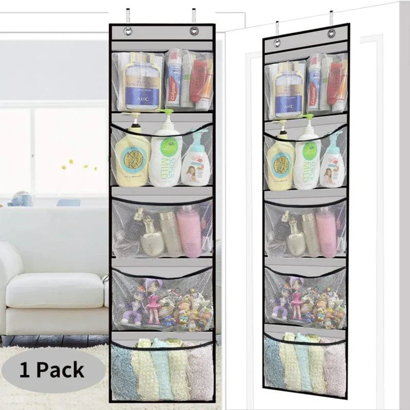 Over Door Storage Organizer with 5 Pockets