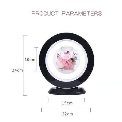 Floating Floral LED Levitation Lamp