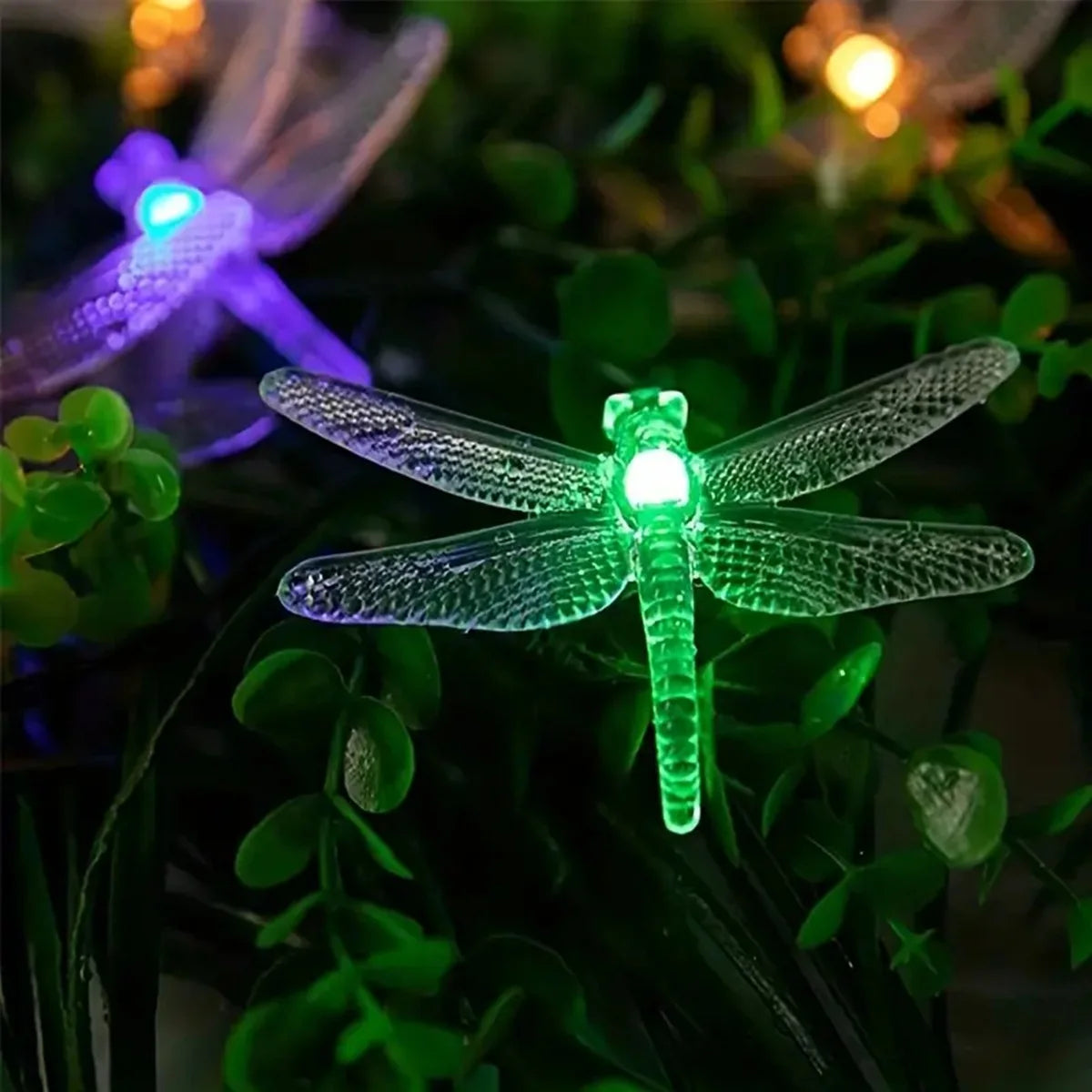 Outdoor Solar Powered Fairy Lights 20 LEDs 8 Modes Waterproof